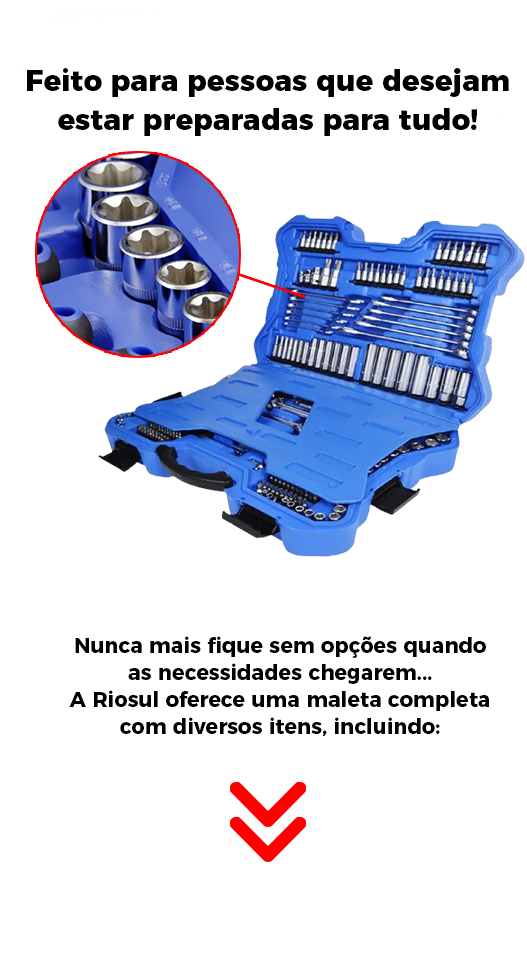 Kit Maleta de Ferramentas - Imagem 2
